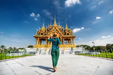 Foto op Plexiglas Bangkok Toerist in Bangkok