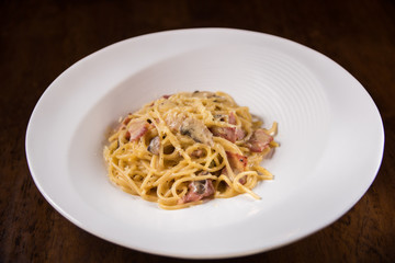 Bacon Italy noodle