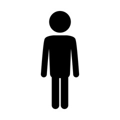 Isolated pictogram man icon vector illustration graphic design