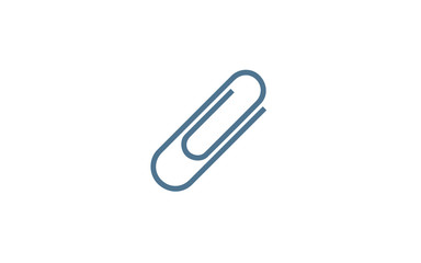 Obraz premium Vector paper clip icon