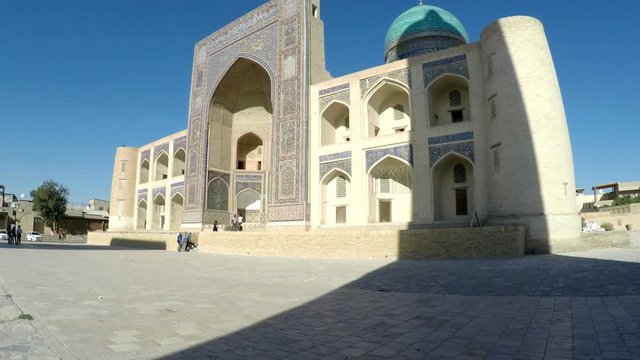The Mir-i Arab Madrassah is the part of Po-i-Kalan architectural complex and the notable landmark of Bukhara, Uzbekistan.