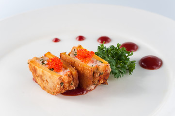 Seafood sweet potato,kaiseki