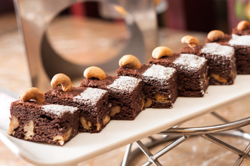 chocolate nut brownies