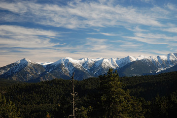 chaine des Pyrénées