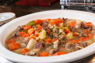 Curry mutton stew