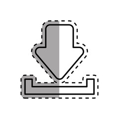 Download internet symbol icon vector illustration graphic design