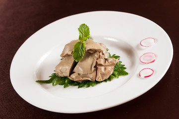 Goose liver,chinese dish