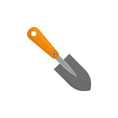 Trowel gardening tool icon vector illustration graphic design