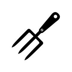Harrow gardening tool icon vector illustration graphic design