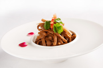 Dried bamboo shoots