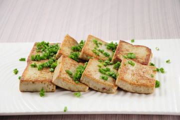 Fried bean curd