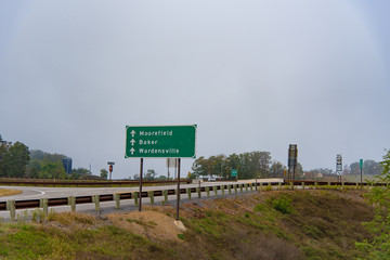 Distance Signpost in West Virginia