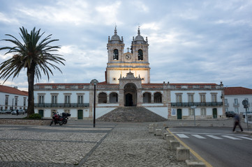 Obraz na płótnie Canvas The Church of Nossa Senhora da Nazare
