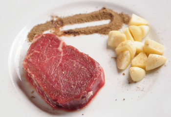 Fresh fillet steak