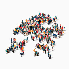 people map country Hong Kong vector