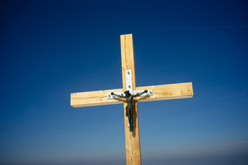 Summit cross Hochries