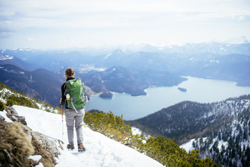 Fototapeta premium Hiking Herzogstand (3)