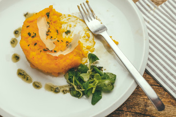 Saffron risotto alla milanese
