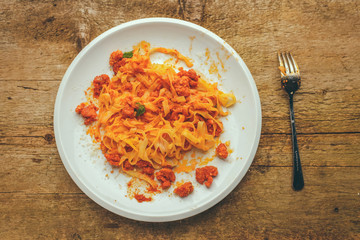tagliatelle bolognese