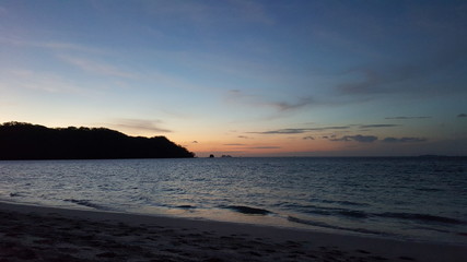 Playa Conchel sunset