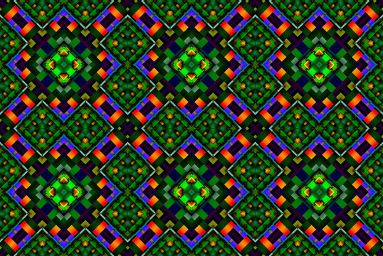 Abstract background with squared pattern