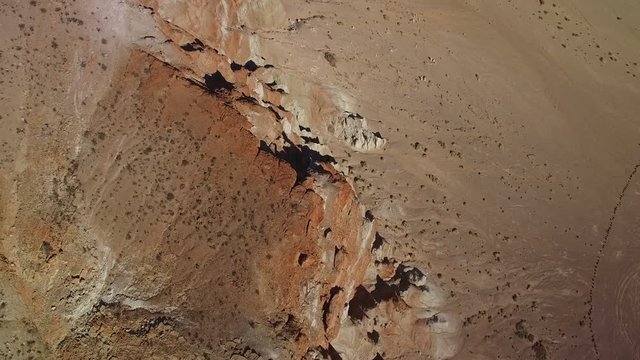 Red Cliff Aerial 12 Mojave Desert California USA