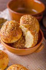 Homemade cheese buns