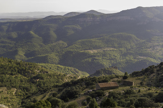 Mountains in Teruel, Spain.