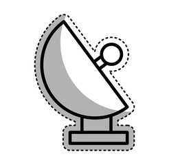 antena satellite isolated icon vector illustration design