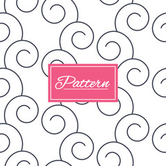 Floral ornate stripped seamless pattern.