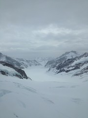 Fototapeta na wymiar Aletsch Glacier, Switzerland