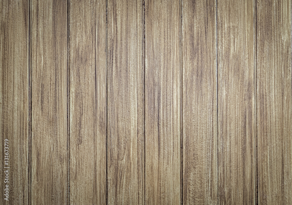 Wall mural oak wood grain background with a pattern. the wood is used to de