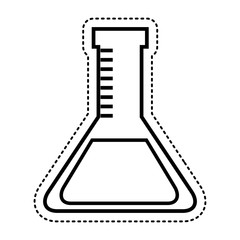 tube test isolated icon vector illustration design