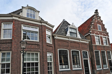 Fototapeta na wymiar Enkhuizen, Olanda - Paesi Bassi, Antiche case e palazzi