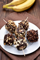 Dessert frozen banana