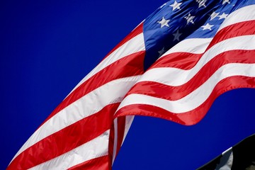 American Flag Waving