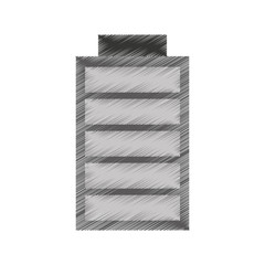 battery level isolated icon vector illustration design