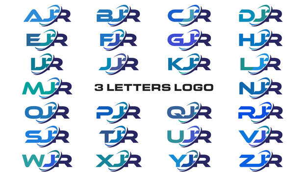 3 letters modern generic swoosh logo AJR, BJR, CJR, DJR, EJR, FJR, GJR, HJR, IJR, JJR, KJR, LJR, MJR, NJR, OJR, PJR, QJR, RJR, SJR, TJR, UJR, VJR, WJR, XJR, YJR, ZJR