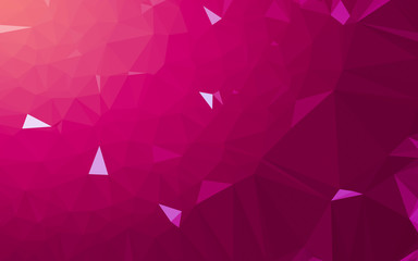 Obraz premium Abstract low poly background, geometry triangle