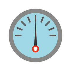 fuel gauge isolated icon vector illustration design