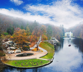 Fototapeta premium Sofiyivsky Park in Uman