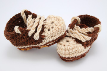 knitted shoes for young children