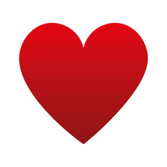 heart love decoration icon vector illustration design