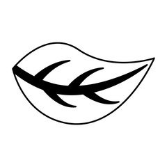 leafs plant isolated icon vector illustration design