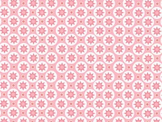 Pink Starbursts Background