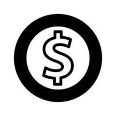 coin money isolated icon vector illustration design