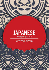 Japanese pattern design vector EPS10 © memorystockphoto