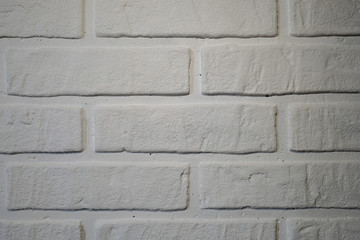 White brick wall