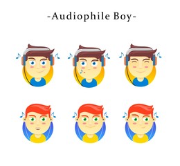 Audiophile Boy character, for o=all of you audio lovers