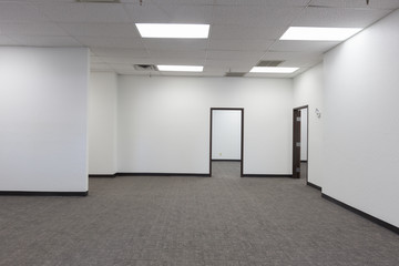 Old vacant office space